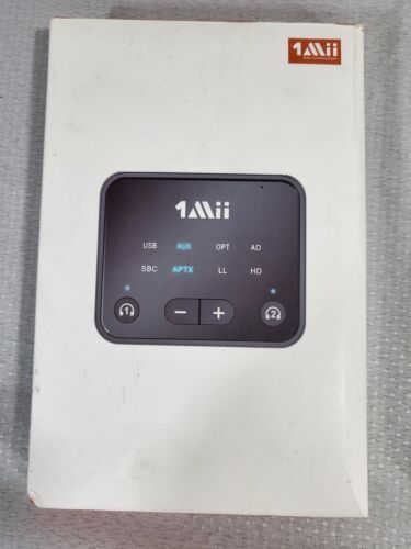 1Mii Bluetooth 5.2 Transmitter für TV auf 2 drahtlose Kopfhörer große Reichweite 100 Fuß - Bild 3 von 4