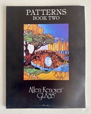 Vintage 1983 Patterns Book Two Stained Glass Etched Pattern Design Allen Kenoyer