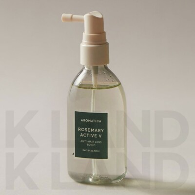 AROMATICA Rosemary Active V Anti Hair Loss Tonic 100ml K-Beauty