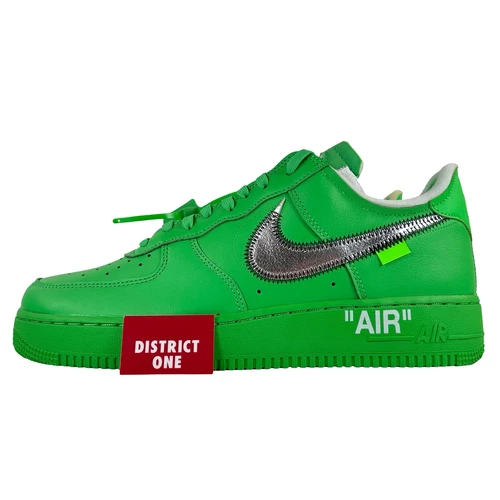 Off White x Nike Air Force 1 Low Brooklyn - Size 10.5 - DX1419 300