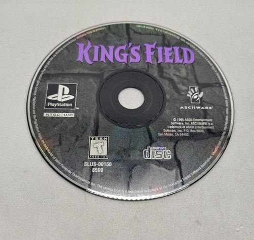 King S Field Authentic Game Disc Only Playstation 1 Ps1 Ps2 Ps3 Tested Working Ebay