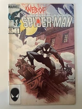 Web of Spider-Man #1 (Marvel Comics April 1985 / Symbiote) - FN+ / Key Issue