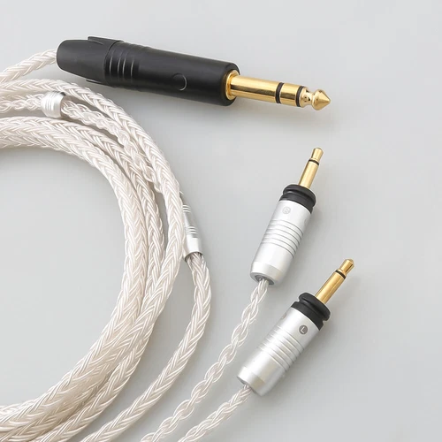Cable de auriculares plateado de 16 núcleos de alta gama para Elear Elegia Stellia transparente focal - Imagen 10 de 22