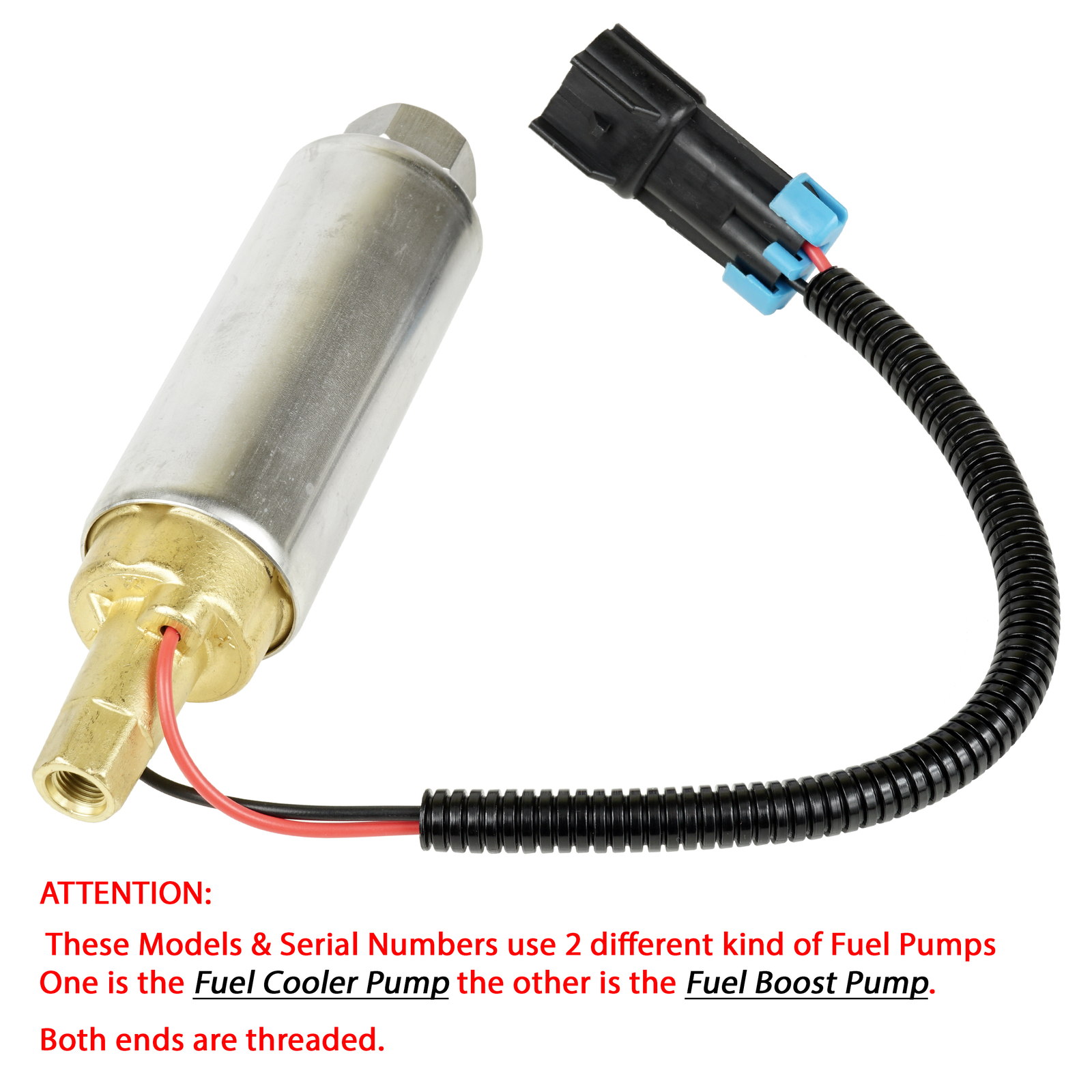 Electric Boost Fuel Pump for Mercruiser 6.3L Mag Stroker 383 V8