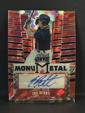 Eric Bitonti 2024 Leaf Metal MonuMetal Auto RED - 2/10!!