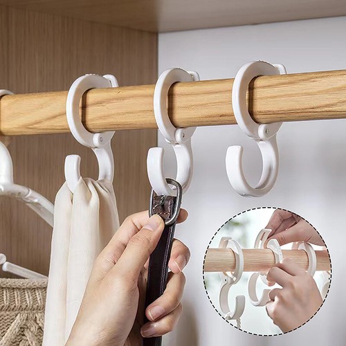 S Shape Hooks Multifunctional Wardrobe Bathroom Kitchen Hook Portable ...