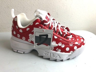 fila disruptor polka dot