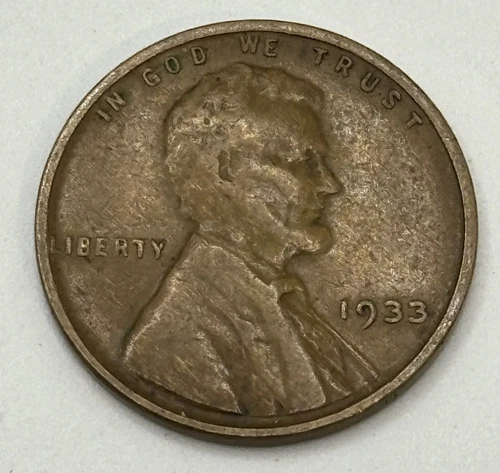 1933 P Lincoln Wheat Cent  G-VG X-204