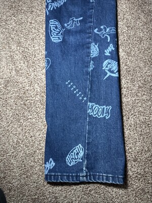 Iceberg History Disney Goofy 1990s Blue Jeans Pants Vintage MINT