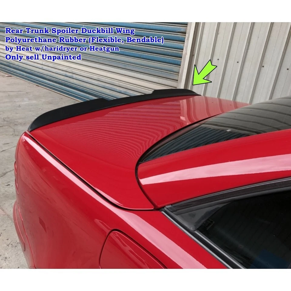 Alerón trasero de maletero 284FC Duckbill compatible con 1998~04 M Benz SLK R170 convertible Foto 2 de 4