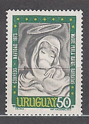 Uruguay - Post 1973 Yvert 864 MNH Weihnachten