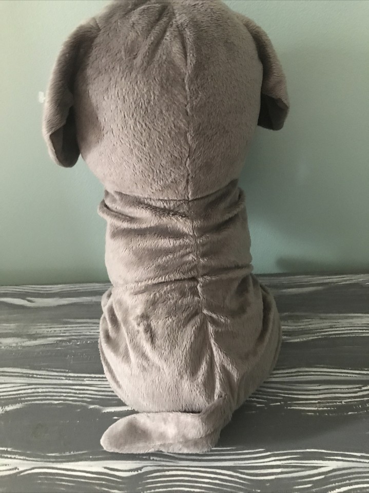 Wizarding World Harry Potter Fang Plush Dog Gray Stuffed Animal Soft