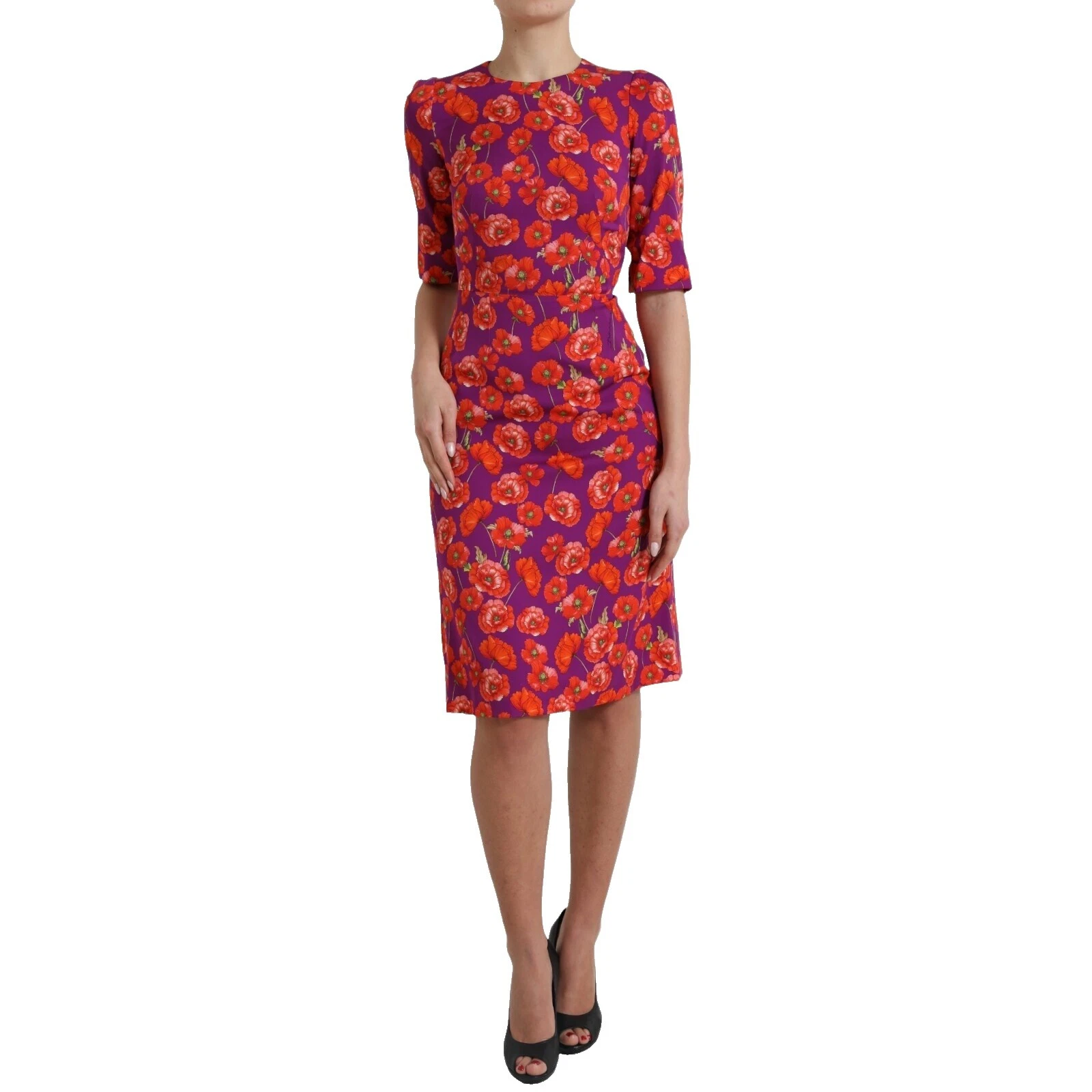 Dolce&Gabbana Women's 3/4 Sleeve Sheath Dresses for Women