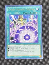 YuGiOh! - Cyber Energy Shock LED7-EN034 Rare 1st Edition Lightly Played