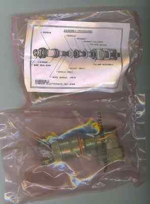 M85049/76-14W04 Sunbank Connector, Circular MIL Spec Size14 New (x)1Pcs 