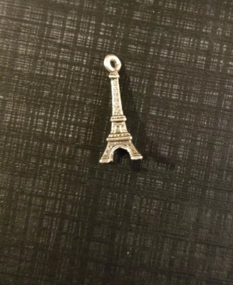 Sterling Silver charm Eiffel tower France Paris 0.4 grams (71)