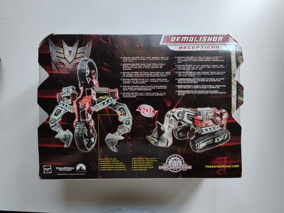 Transformers - Revenge Of The Fallen DEMOLISHOR - Voyager Class - Quasi Neuf ! - Photo 2/4