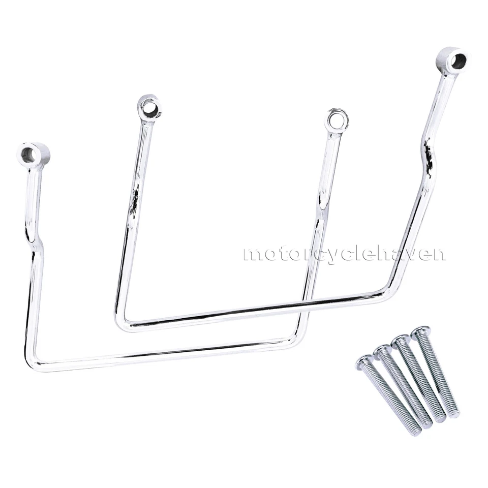2009-up Kawasaki Vulcan 1700 VN1700 Saddle Bag Support Brackets Bars Chrome - Изображение 2 из 4