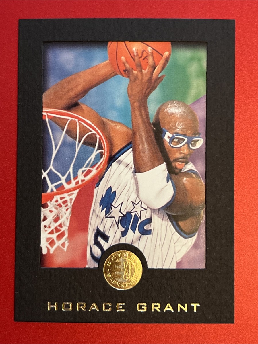 1995-96 E-XL Orlando Magic Basketball Card #58 Horace Grant Black