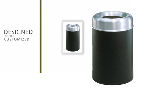 Rubbermaid Commercial Crowne Trash Can 15 Gallon Open Top AOT15 Wastebasket NIB - Picture 15 of 24