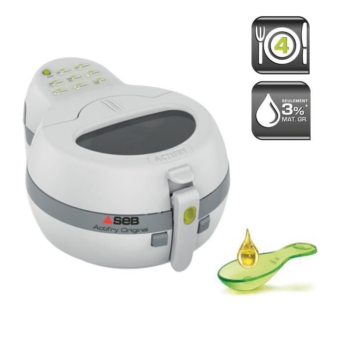 Seb Fz712100 Actifry Electric Fatter Senza Olio, 3% Di Materia Grassa, Serbatoio