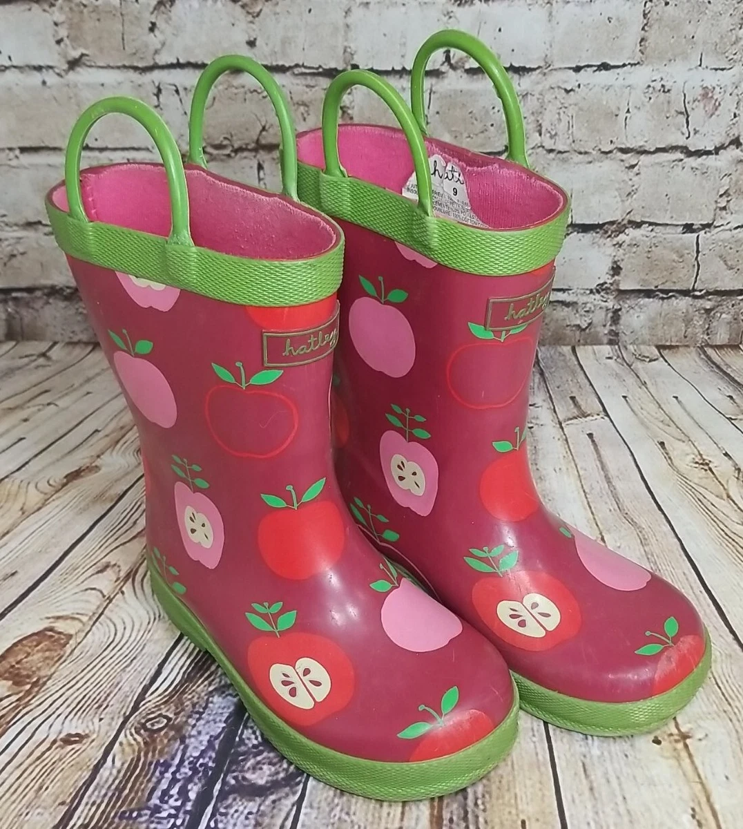 Hatley apple hotsell rain boots