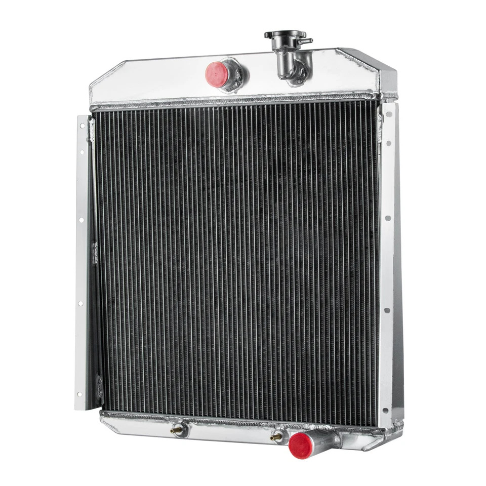 3 Row Aluminum Radiator For 1955-1959 1956 GMC Truck 4.4 5.2 5.3L 5.7 6.1L Foto 3 de 4