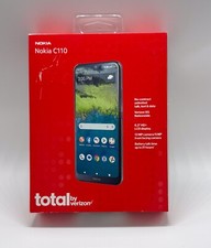 Total by Verizon Nokia C110, 32GB, Grey - Prepaid Smartphone Locked to TBV 
