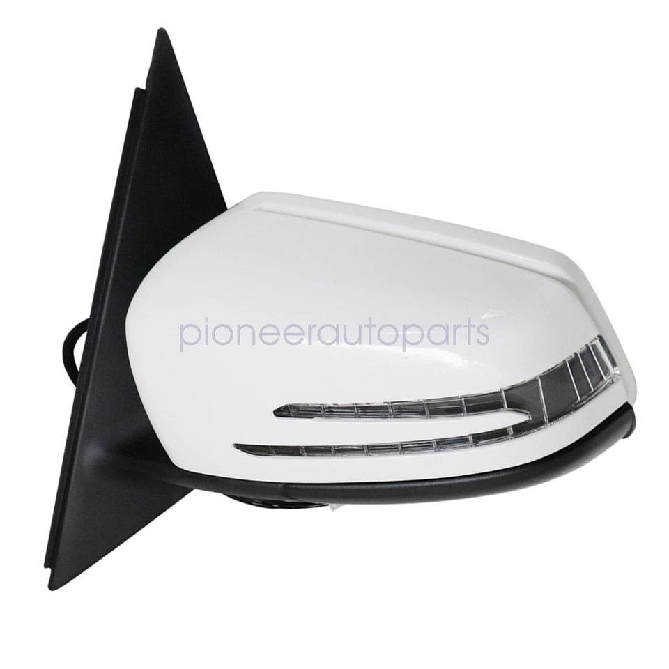 Espejo retrovisor izquierdo blanco para Mercedes-Benz GLK350 GLK250 2013-2015 Foto 3 de 4