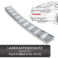 Ladekantenschutz FüR Ford C-MAX II FL (14-19) Edelstahl StoßStangen Abkantung