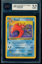1995 kingler pokemon card value Kingler [1st Edition] #38 Prices | Pokemon Fossil
