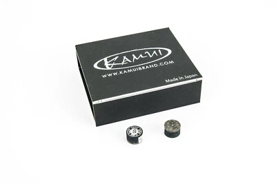 Billard Queueleder Leder Klebeleder " Kamui black " 12,5 mm , soft (S) Japan