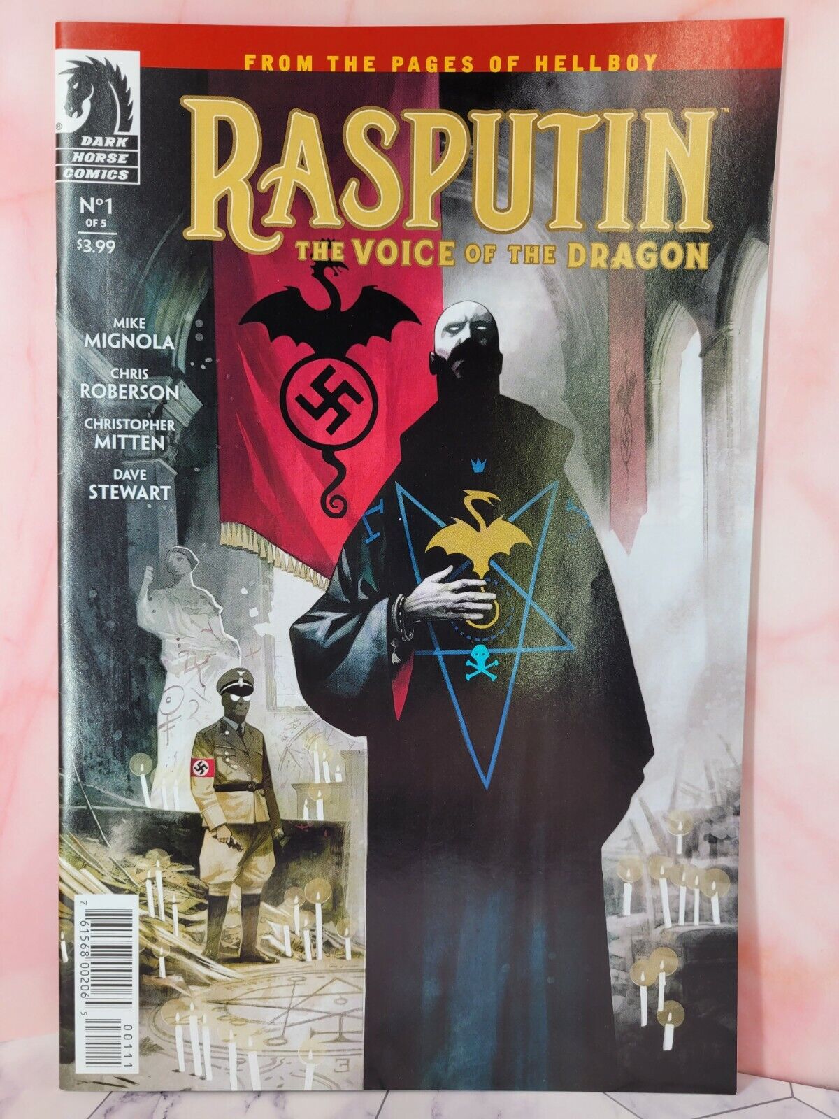 Rasputin Voice of the Dragon #1- 2017, CVR A Huddleston Variant, Dark Horse, VF!