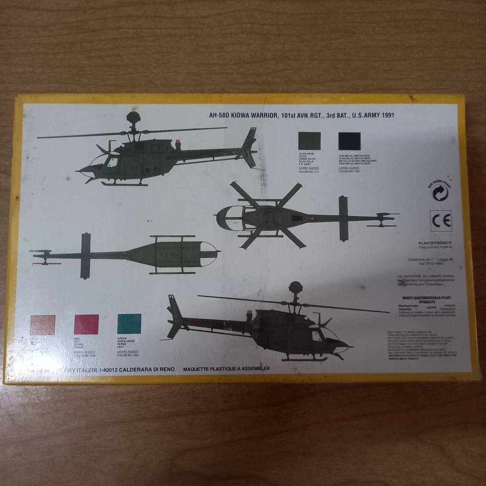 Ah-58 D Warrior Light Attack Helicopter - Immagine 3 di 4