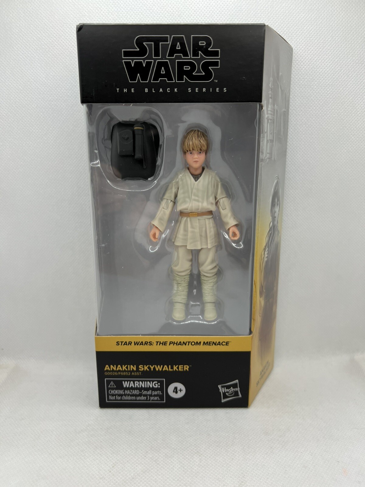 Figura de acción Star Wars Phantom Menace Anakin Skywalker serie negra coleccionable