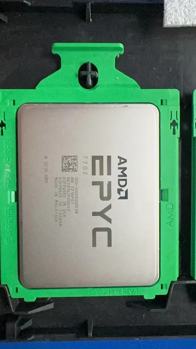 AMD EPYC 7702 64-Core Server CPU - 2.0GHz Base, 256MB L3 Cache
