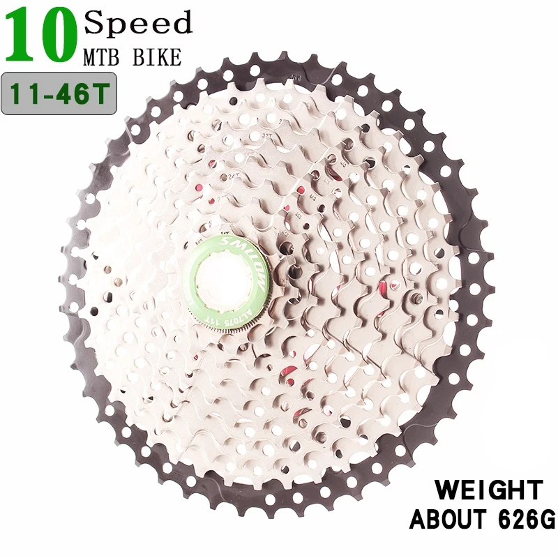 Bicicleta MTB Cassette 10 Velocidades 11-46T Volante 10v 46t K7 Amplia Ratio Rueda Libre Foto 4 de 4