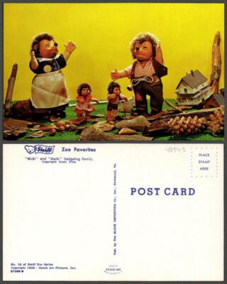 VINTAGE POSTCARD TOPIC: Zoos
