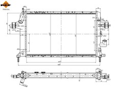 RTG Radiator Fits Vauxhall Astra Zafira Astravan 1.2 CDTi 1.7 DTI 1.9