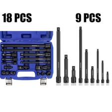 WORKPRO Impact Driver Extension Bar Set 18-Pi...