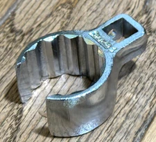 🇺🇸 Snap On Tools 1" DEEP Flare SAE 3/8" Crowfoot Socket Wrench Nut Line Hose