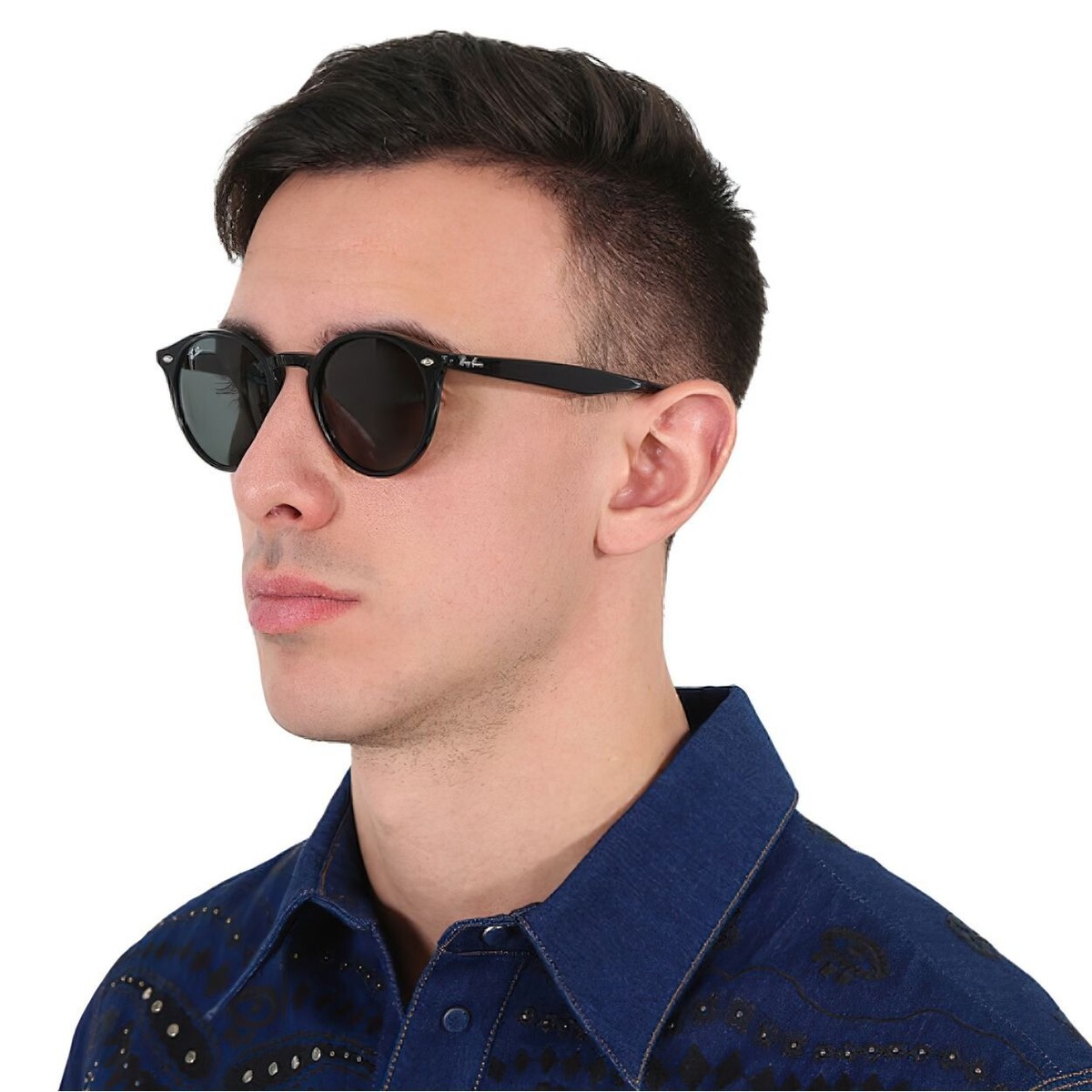 値下げ　Ray-BanPHANTOS サングラス／ビューティー＆ユース Ray-Ban Classic RB2180 Phantos Sunglasses Gray Green and Black OS