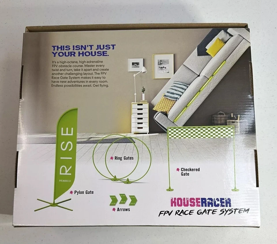 Hobbico Rise House Racer FPV Race Gate System (Indoor/Outdoor) - RISP0001 NEW !! - Image 3 of 4