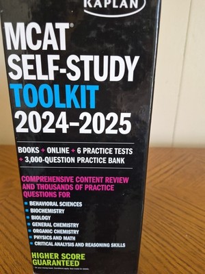 Kaplan MCAT Complete 7-Book Subject Review Set 2024-2025 + Quicksheets