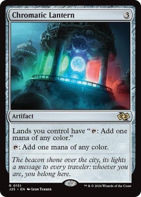 NM Chromatic Lantern, MTG, Foundations Jumpstart, Magic the Gathering, 151