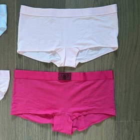 Victoria&rsquo;s Secret Lot of 4 Rhinestone Hipster/Boyshort Panties Size M - NWOT