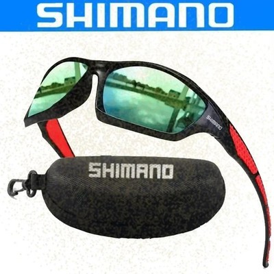 Shimano 2023 Polarisierte Sonnenbrille Fahrschutz Herren Sonnenbrille Camping Wandern