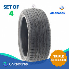 Set Of 4 Used 23545r18 Goodyear Eagle Touring 98v - 7.5-9.532 1ad17