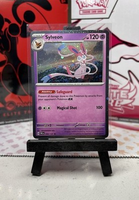 Sylveon 040/131 Cosmos Holo Prismatic Evolutions Mini Tin Costco Promo Near Mint