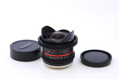 Samyang 8mm T3.1 Fish-Eye II For Fuji Video DSLR Camera